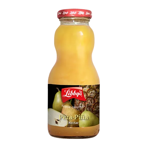 Pear-Pineapple Nectar Bottle