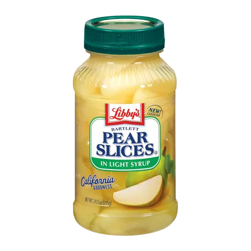 Bartlett Pear Slices Light Syrup