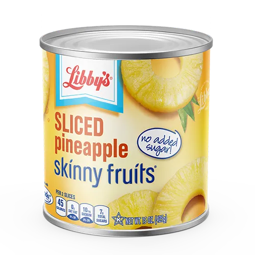 Skinny Sliced Pineapple No Sugar Added