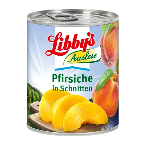Peaches in Slices Sugared