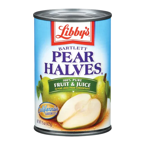 Pear Halves Fruit Juice