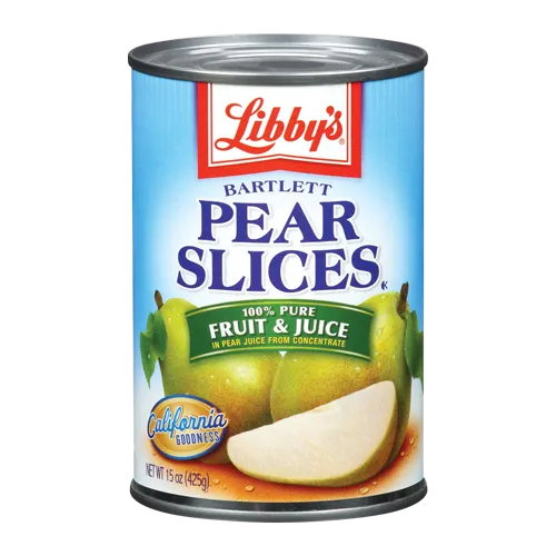 Pear Slices Fruit Juice