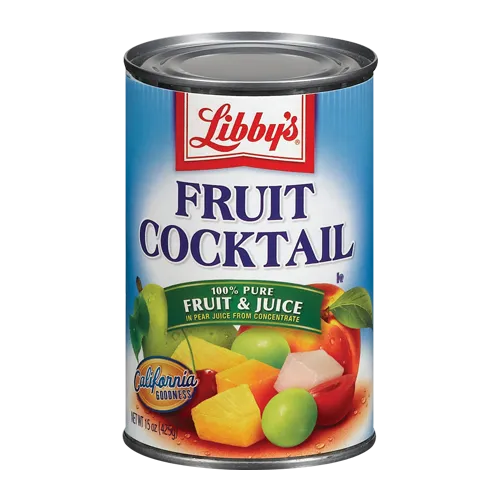 Fruit Cocktail Pear Juice