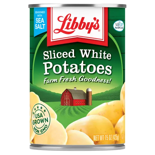 Sliced White Potatoes